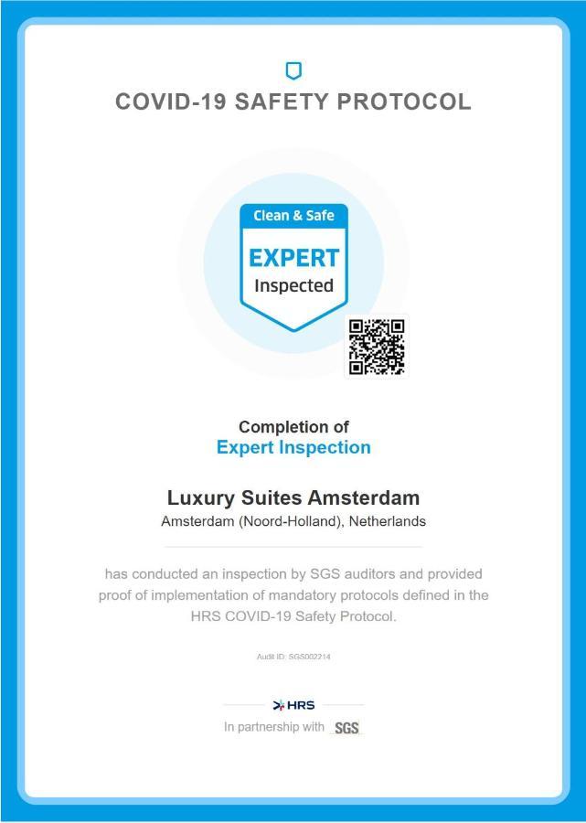 Luxury Suites Amsterdam Zewnętrze zdjęcie
